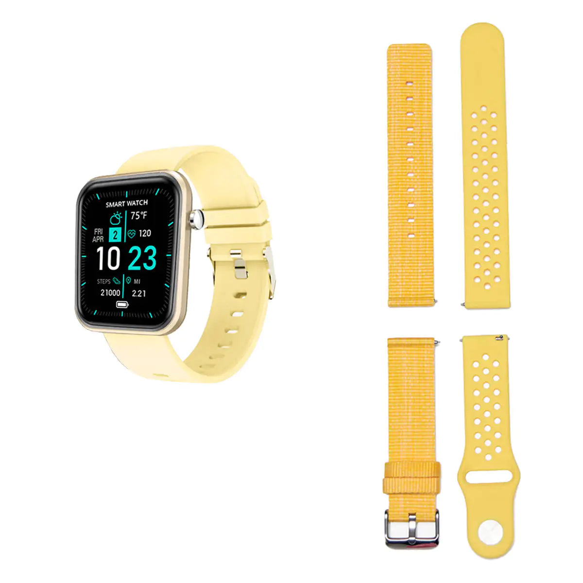 TrioBands Smartwatch: Wellness & Activity Hub