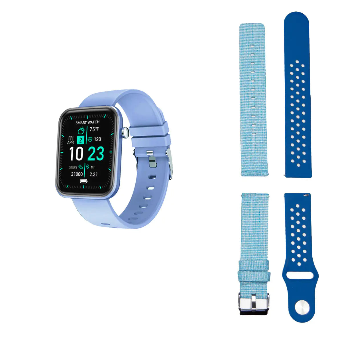 TrioBands Smartwatch: Wellness & Activity Hub